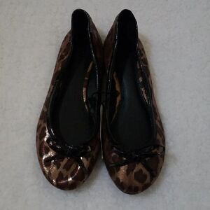 NY&C Leopard Print Flats Size 6